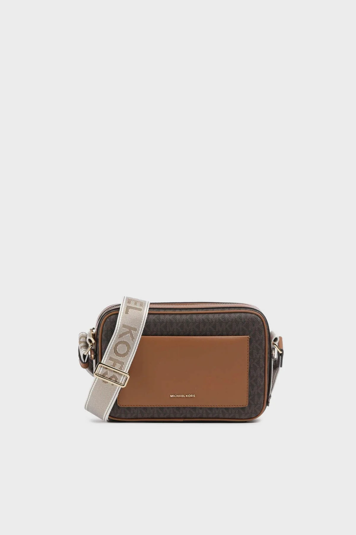 Michael Kors 4G Logo Baskılı Ayarlanabilir Askılı 32R5G5VC9B252 Kadın Çanta 32R5G5VC9B 252 Kahve - 1