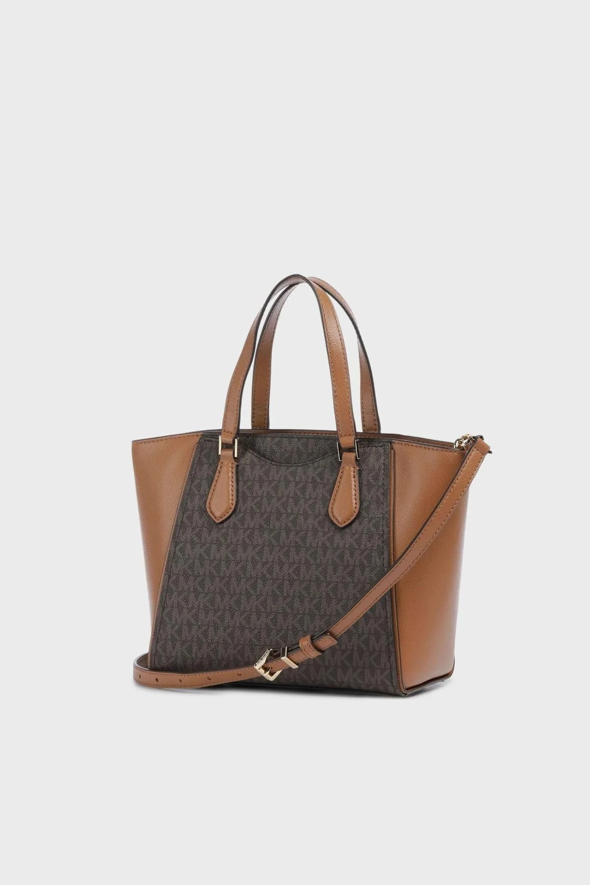 Michael Kors 4G Logo Baskılı Çıkarılabiilir Askılı 32F4GTBC1B252 Bayan Çanta 32F4GTBC1B 252 KAHVE - 2