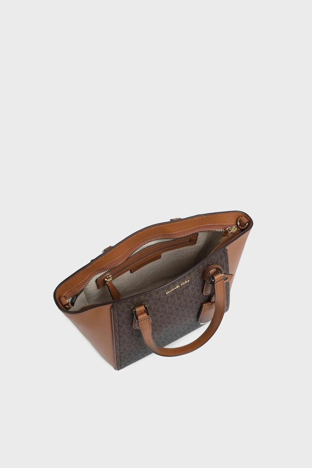 Michael Kors 4G Logo Baskılı Çıkarılabiilir Askılı 32F4GTBC1B252 Bayan Çanta 32F4GTBC1B 252 KAHVE - 4