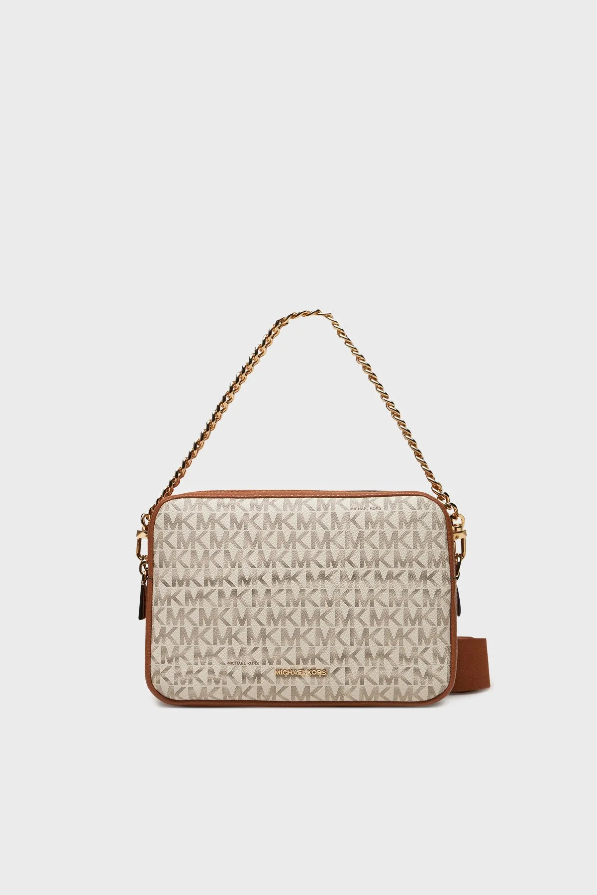 Michael Kors 4G Logo Baskılı Çıkarılabilir Askılı 32S5GYTC5B149 Kadın Çanta 32S5GYTC5B 149 EKRU - 1