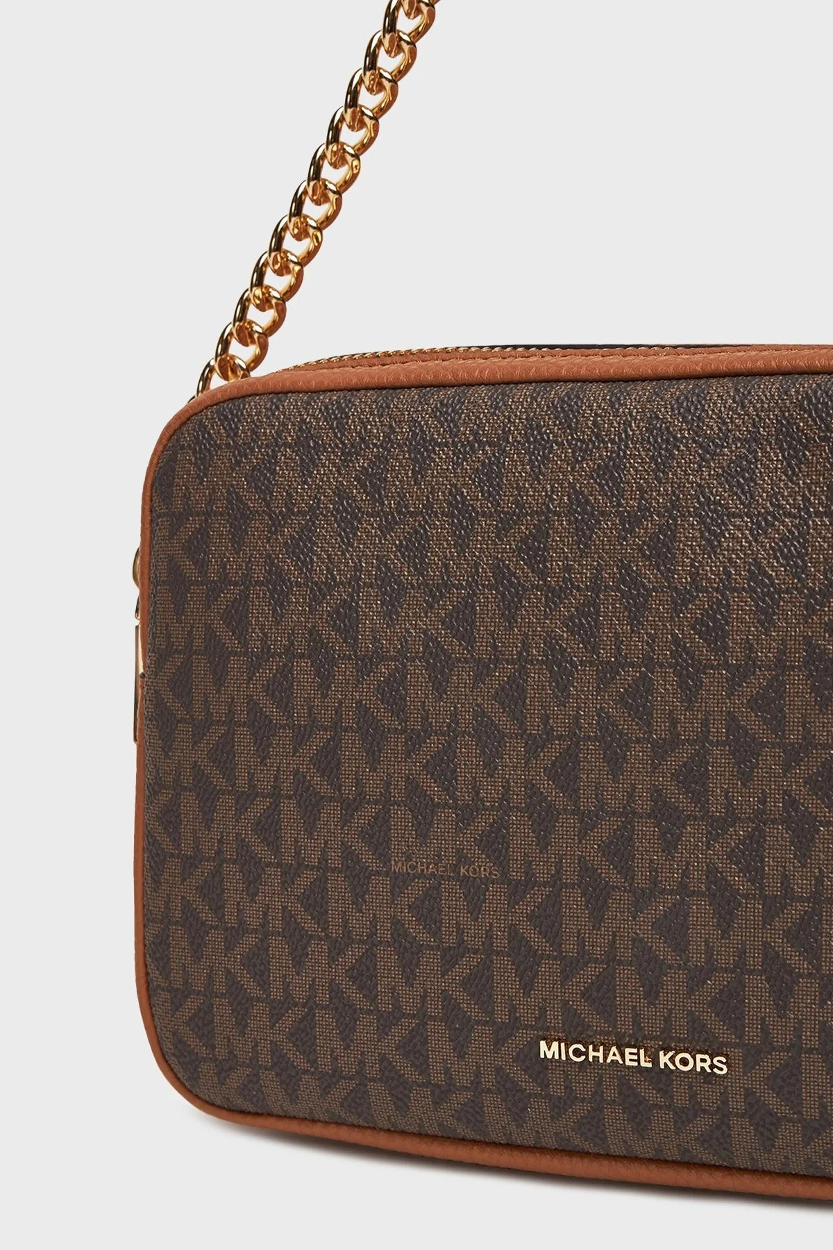 Michael Kors 4G Logo Baskılı Çıkarılabilir Askılı 32S5GYTC5B252 Bayan Çanta 32S5GYTC5B 252 KAHVE - 8