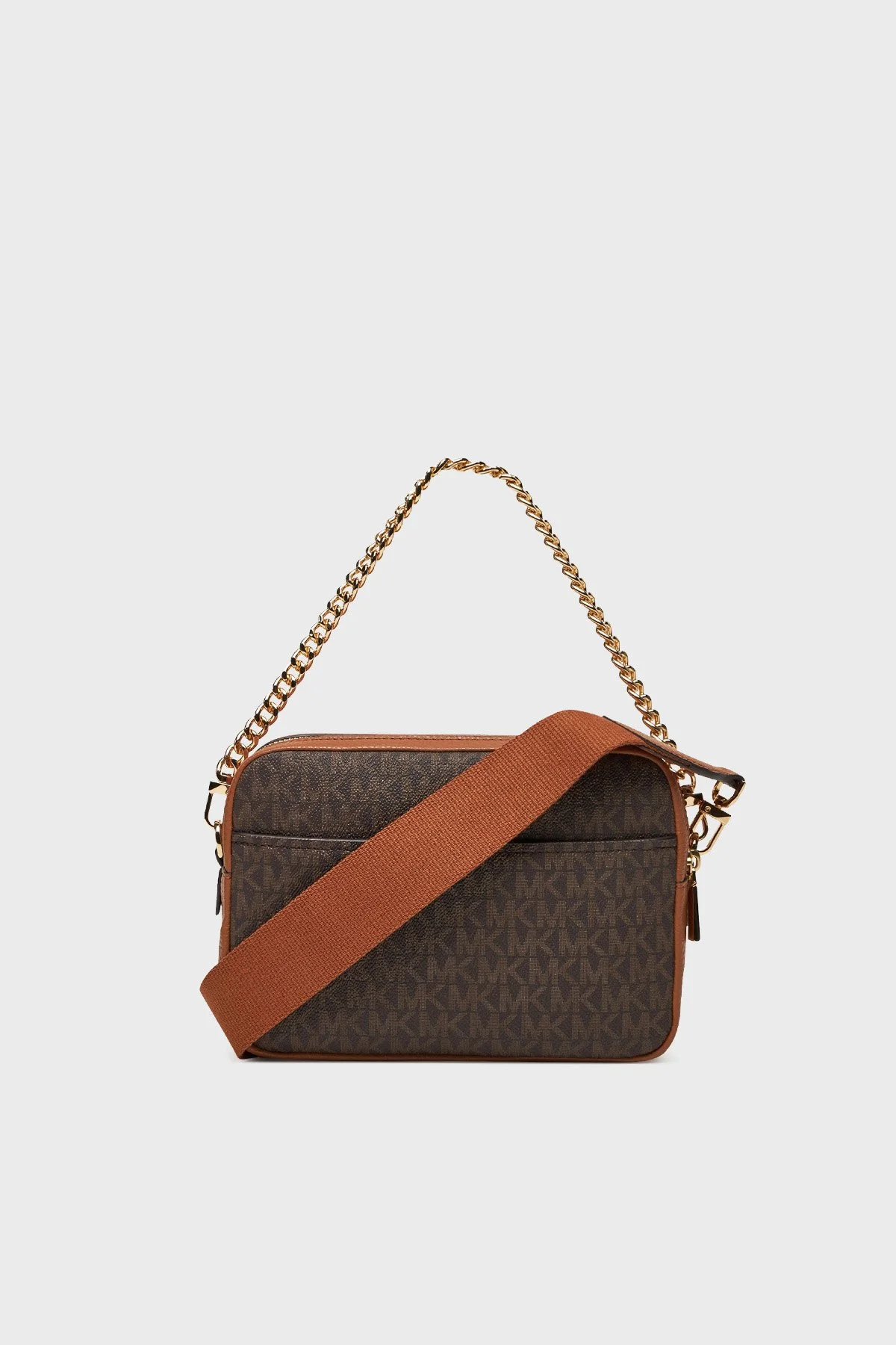 Michael Kors 4G Logo Baskılı Çıkarılabilir Askılı 32S5GYTC5B252 Kadın Çanta 32S5GYTC5B 252 KAHVE - 2