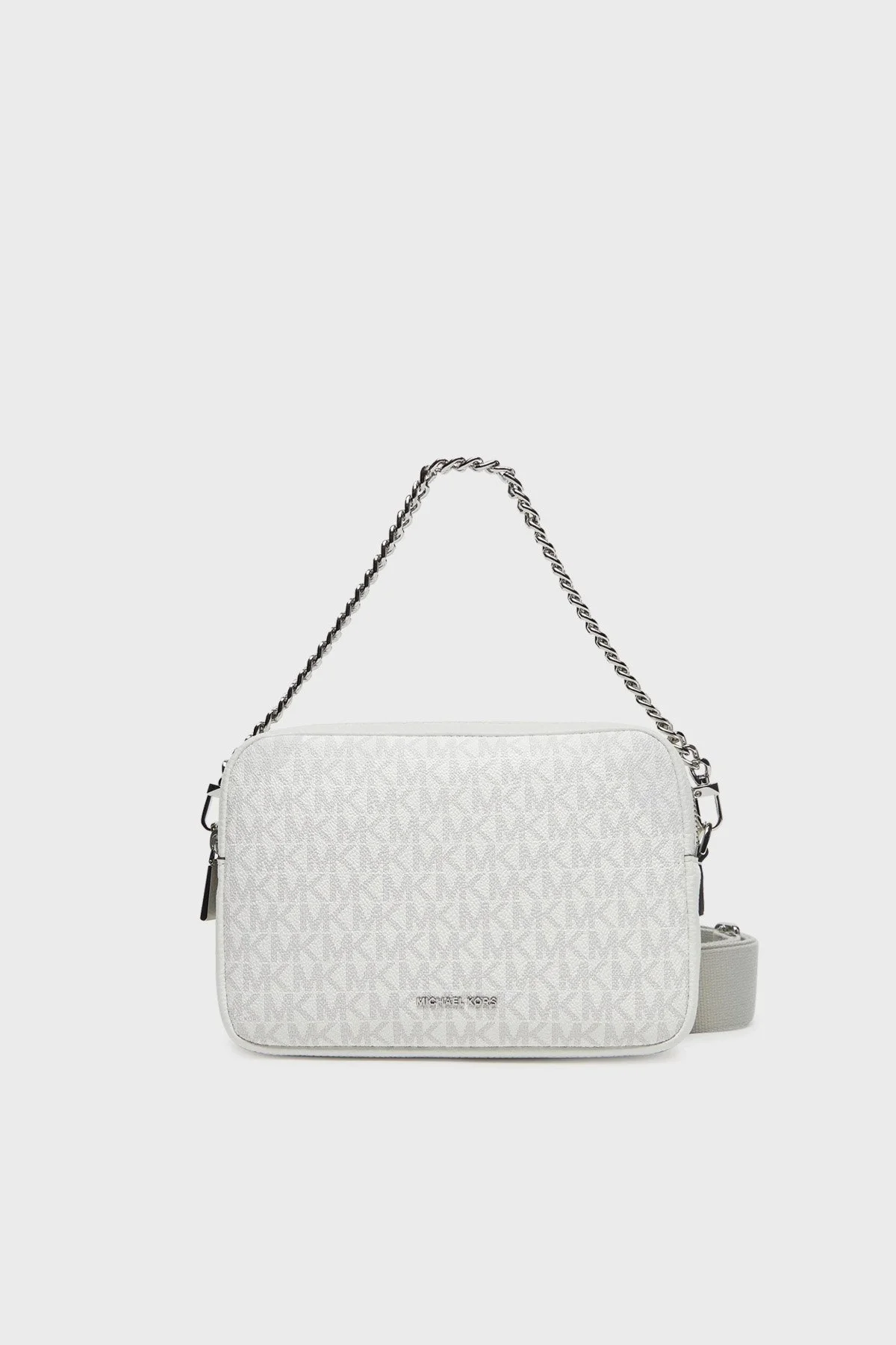 Michael Kors 4G Logo Baskılı Çıkarılabilir Askılı 32S5SYTC5V101 Bayan Çanta 32S5SYTC5V 101 BEYAZ - 6