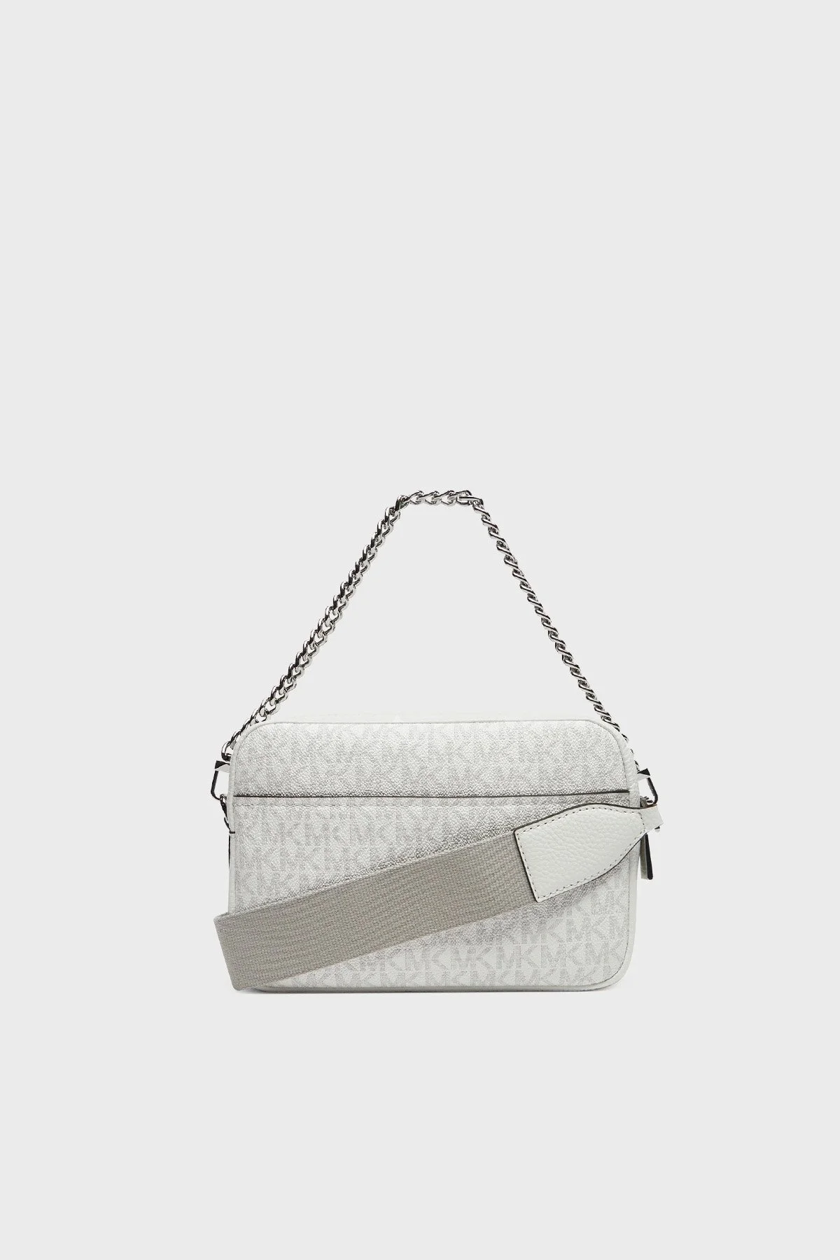 Michael Kors 4G Logo Baskılı Çıkarılabilir Askılı 32S5SYTC5V101 Bayan Çanta 32S5SYTC5V 101 BEYAZ - 7