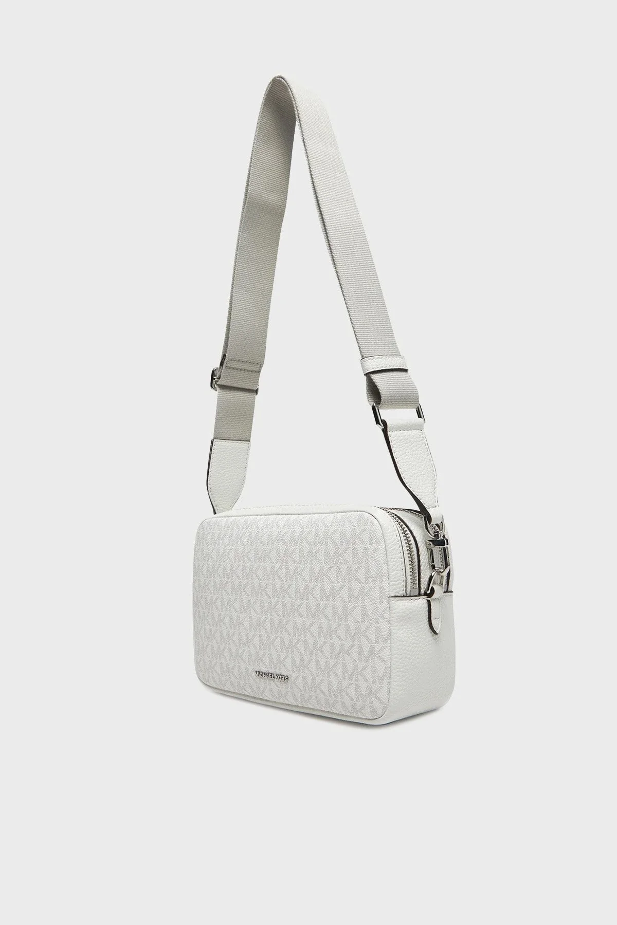 Michael Kors 4G Logo Baskılı Çıkarılabilir Askılı 32S5SYTC5V101 Bayan Çanta 32S5SYTC5V 101 BEYAZ - 8