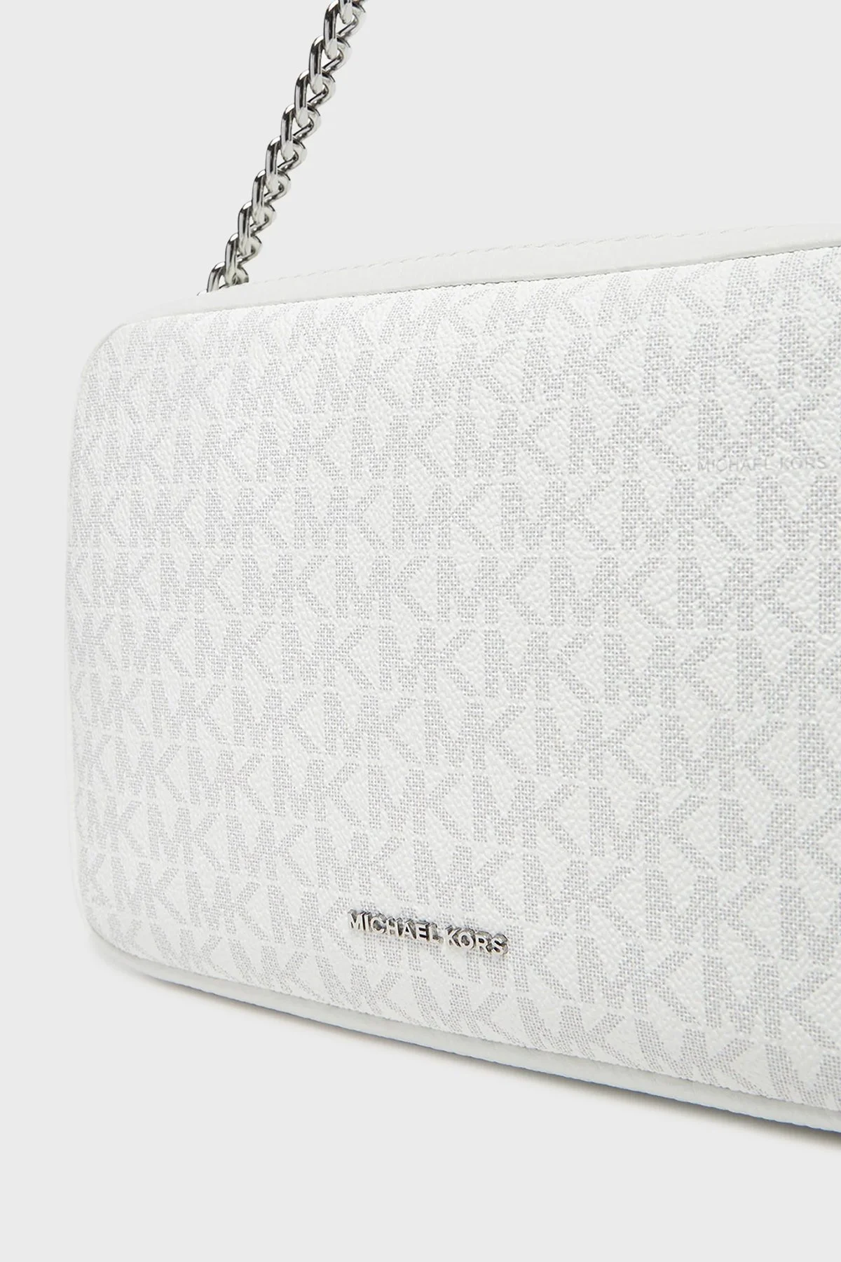 Michael Kors 4G Logo Baskılı Çıkarılabilir Askılı 32S5SYTC5V101 Bayan Çanta 32S5SYTC5V 101 BEYAZ - 10