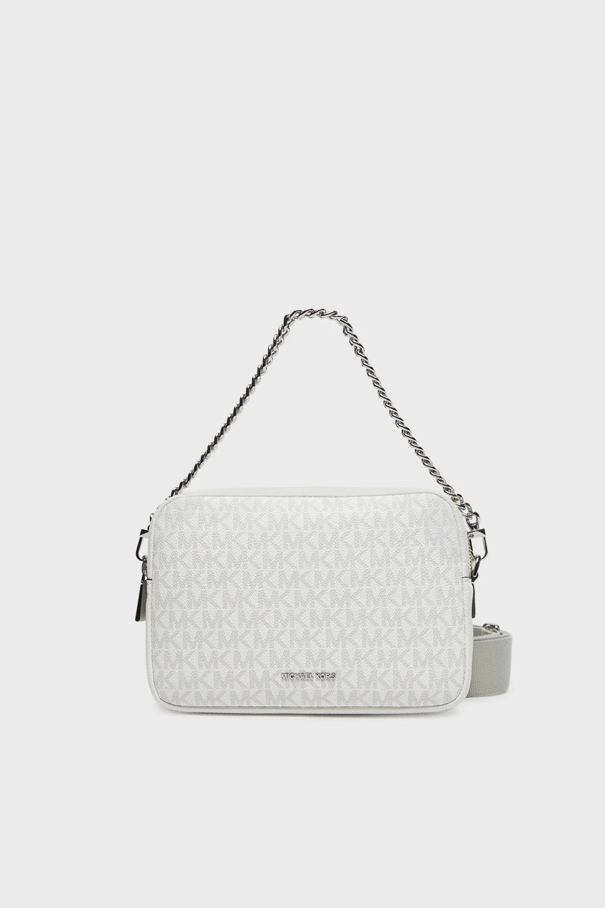 Michael Kors 4G Logo Baskılı Çıkarılabilir Askılı 32S5SYTC5V101 Kadın Çanta 32S5SYTC5V 101 BEYAZ - 1