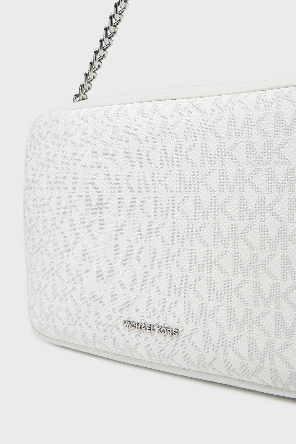 Michael Kors 4G Logo Baskılı Çıkarılabilir Askılı 32S5SYTC5V101 Kadın Çanta 32S5SYTC5V 101 BEYAZ - 5