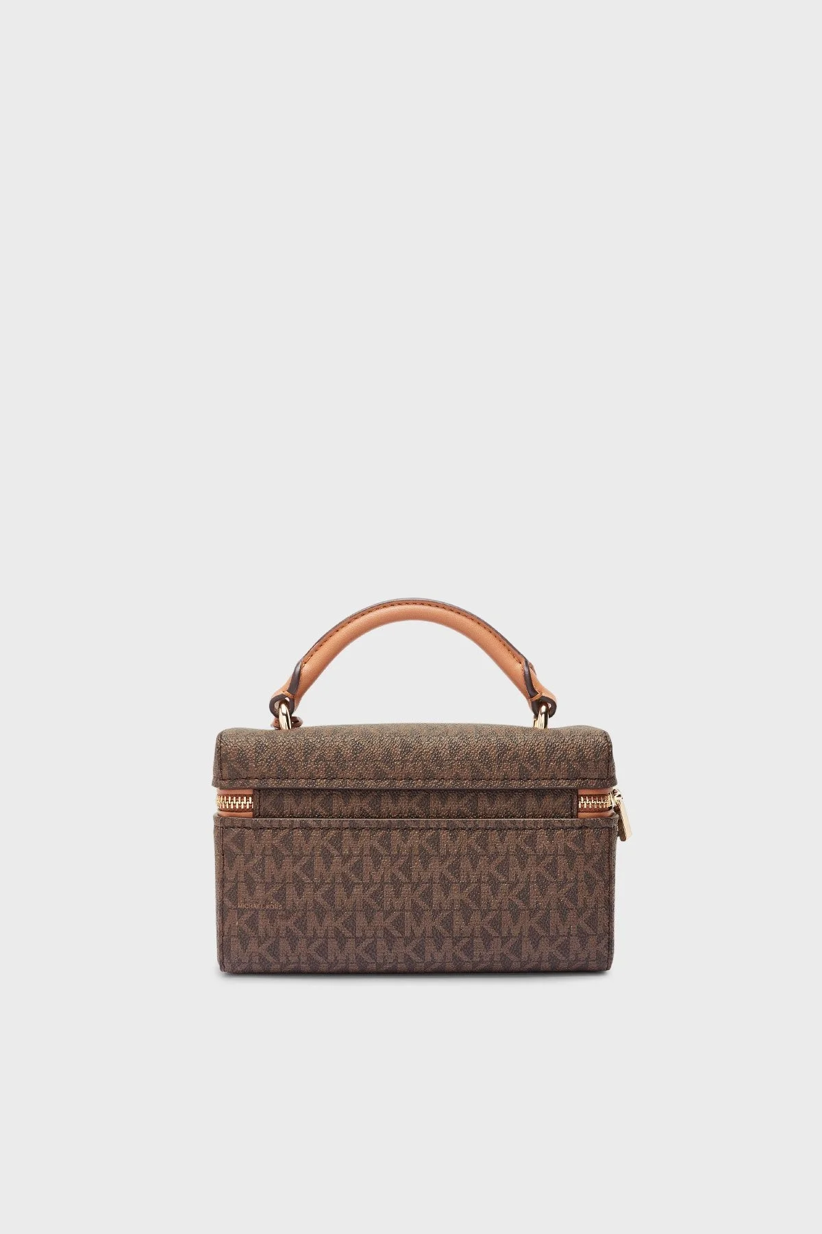 Michael Kors 4G Logo Baskılı Çıkarılabilir Askılı Small 32F5GQ1C0B252 Bayan Çanta 32F5GQ1C0B 252 KAHVE - 3