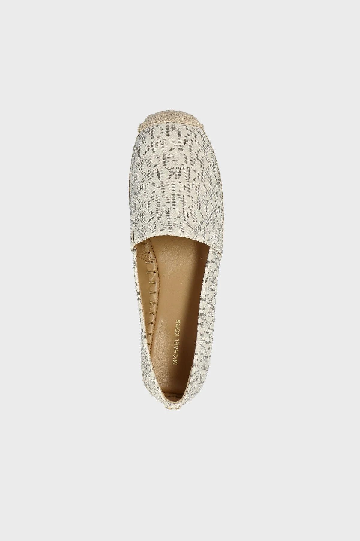 Michael Kors 4G Logo Baskılı Platform Taban 40S5LYFP1B150 Kadın Espadril 40S5LYFP1B 150 EKRU - 5