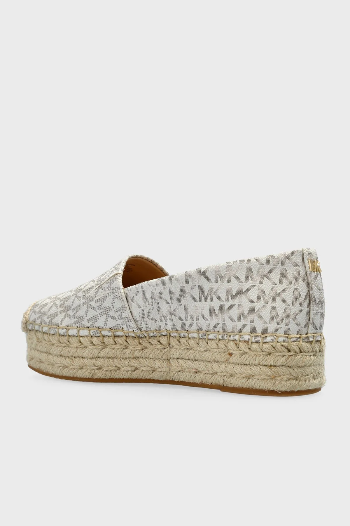 Michael Kors 4G Logo Baskılı Platform Taban 40S5LYFP1B150 Kadın Espadril 40S5LYFP1B 150 EKRU - 6