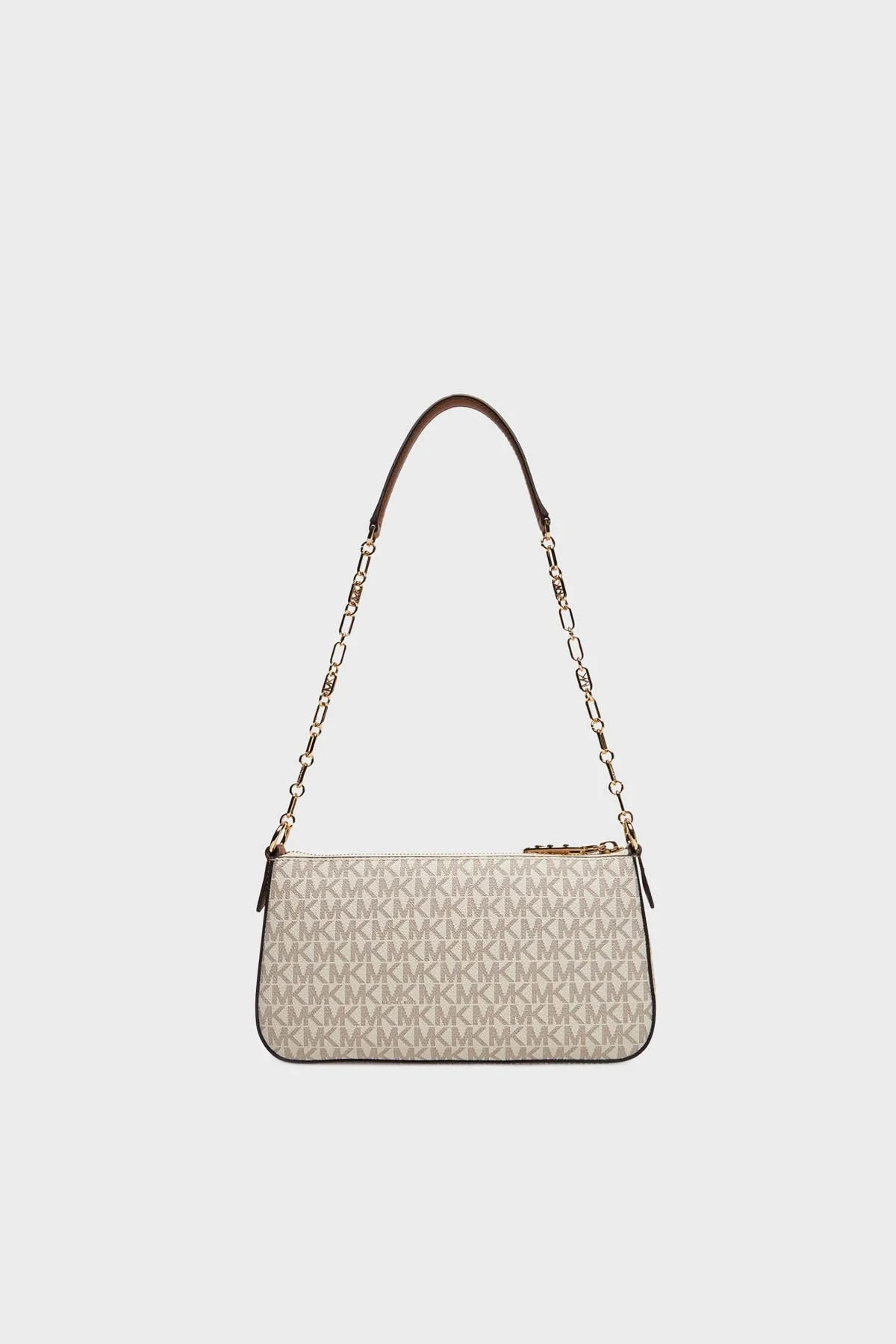 Michael Kors 4G Logo Baskılı Zincir Askılı Medium 32S5G8EW6B149 Bayan Çanta 32S5G8EW6B 149 EKRU - 2