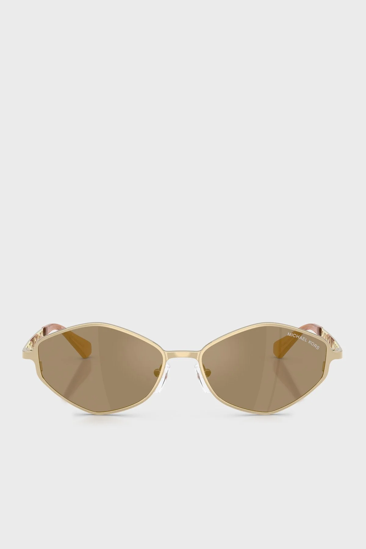 Michael Kors Asimetrik Güneş 0MK118110144T56 Bayan Gözlük 0MK1181 10144T 56 Altın - 5