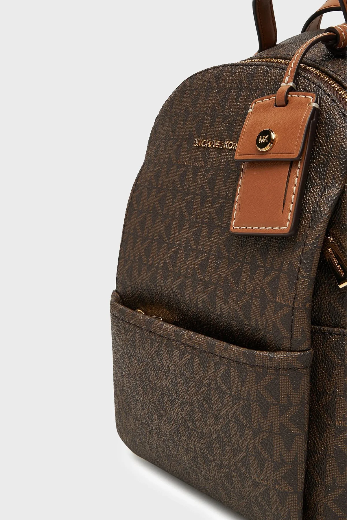 Michael Kors Ayarlanabilir Askılı 30T5G3XB1B252 Kadın Sırt Çantası 30T5G3XB1B 252 Kahve - 4