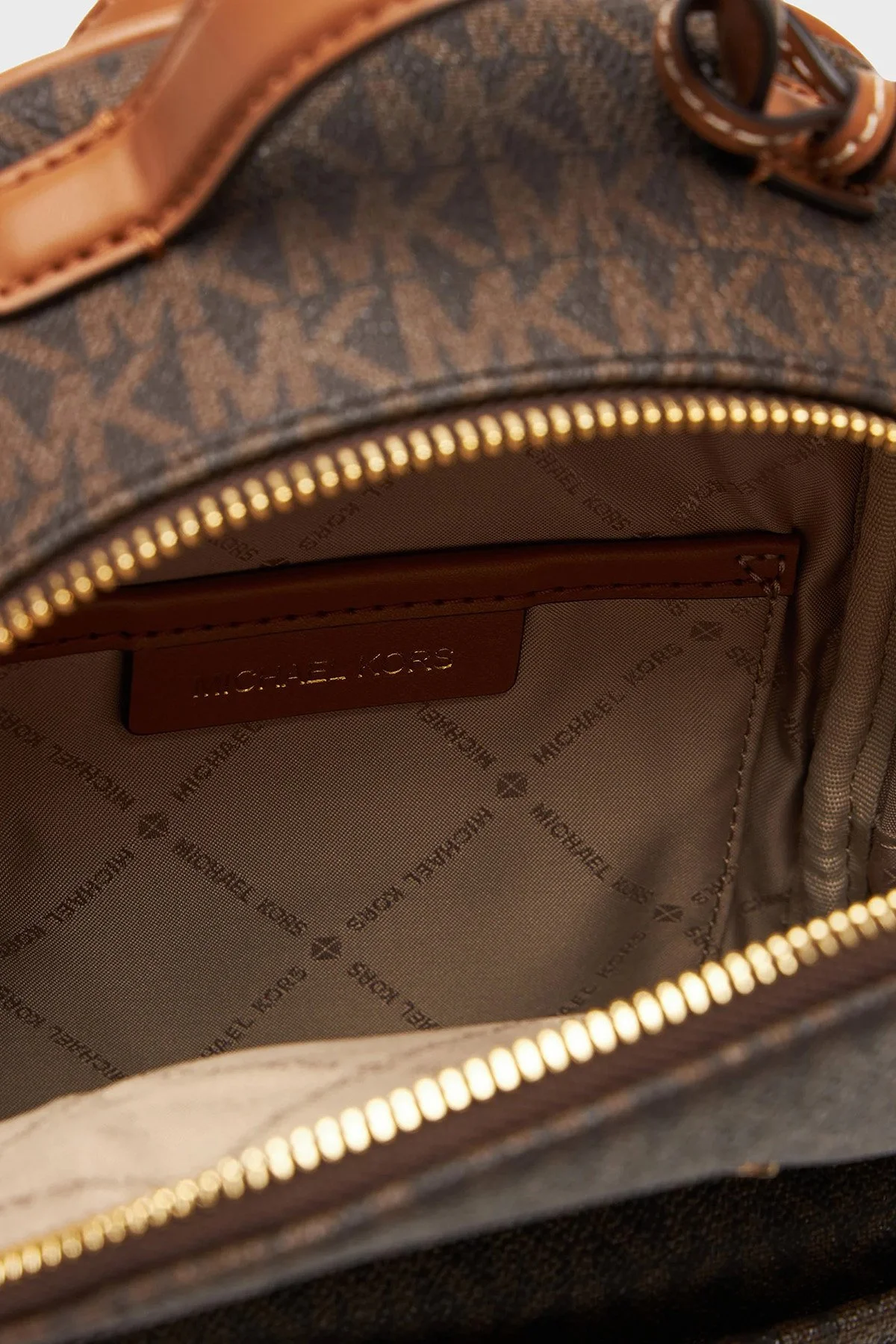 Michael Kors Ayarlanabilir Askılı 30T5G3XB1B252 Kadın Sırt Çantası 30T5G3XB1B 252 Kahve - 6