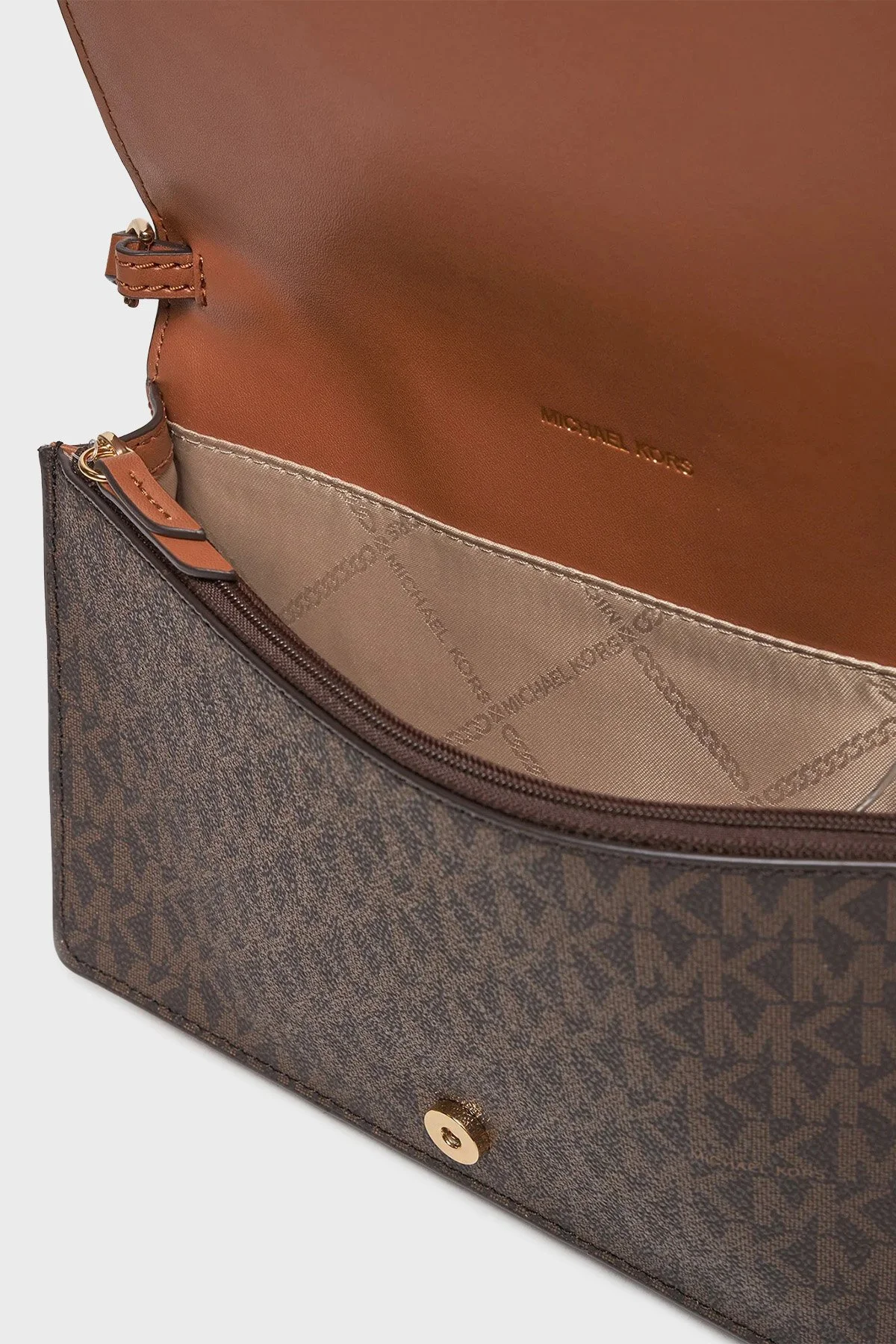 Michael Kors Ayarlanabilir Askılı Logolu 32T4GJ6C6B252 Kadın Çanta 32T4GJ6C6B 252 KAHVE - 5