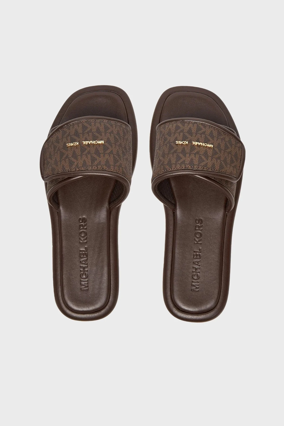 Michael Kors Ayarlanabilir Kayışlı Logolu 40S5SKFA1B200 Bayan Terlik 40S5SKFA1B 200 KAHVE - 9
