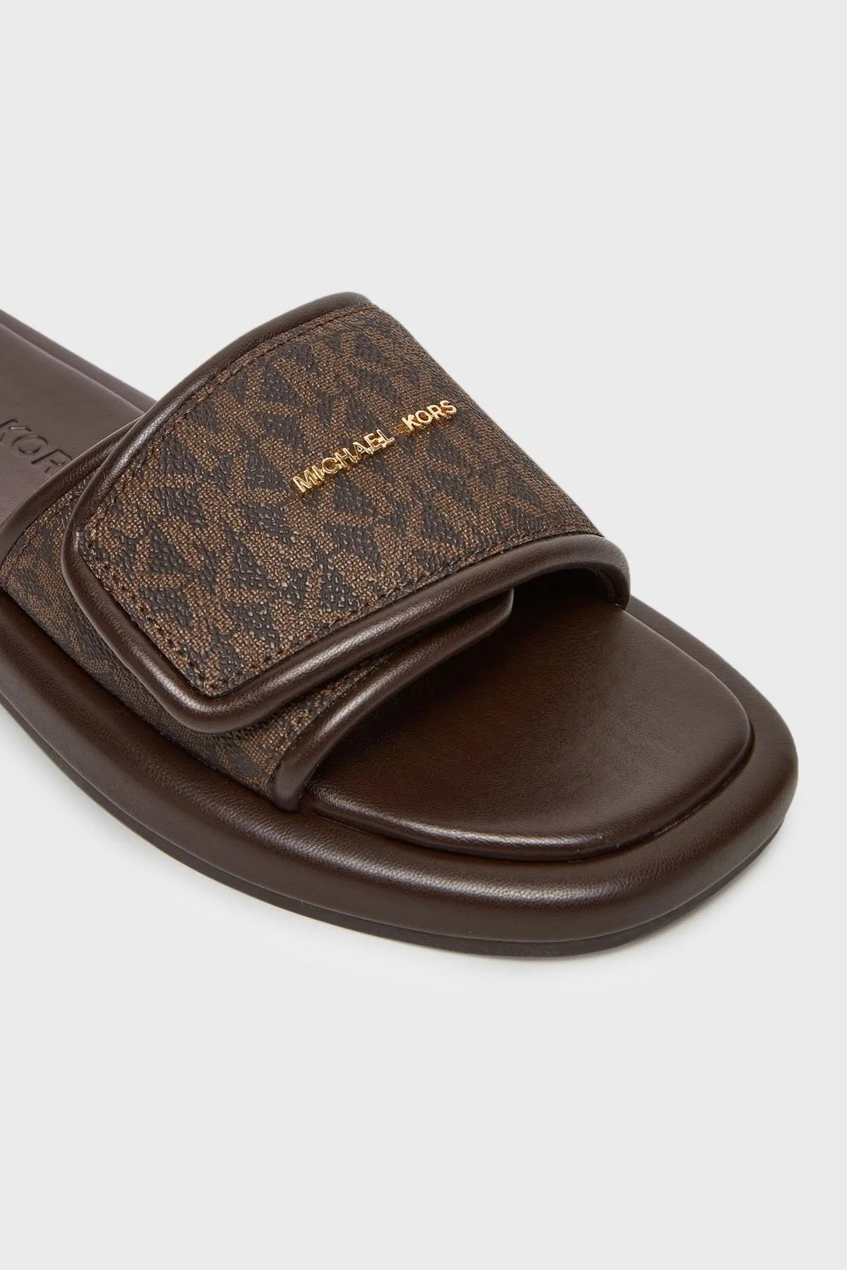 Michael Kors Ayarlanabilir Kayışlı Logolu 40S5SKFA1B200 Bayan Terlik 40S5SKFA1B 200 KAHVE - 10