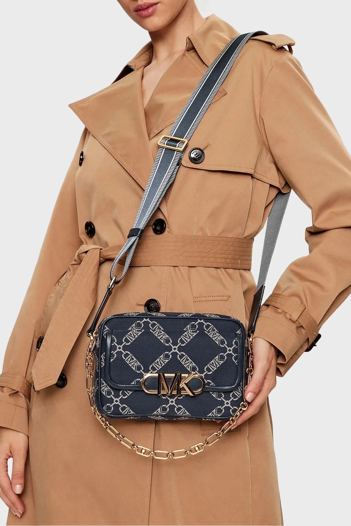 Michael Kors Ayarlanabilir Omuz Askılı 32S3G7PC6J407 Bayan Çanta 32S3G7PC6J 407 LACİVERT - 2