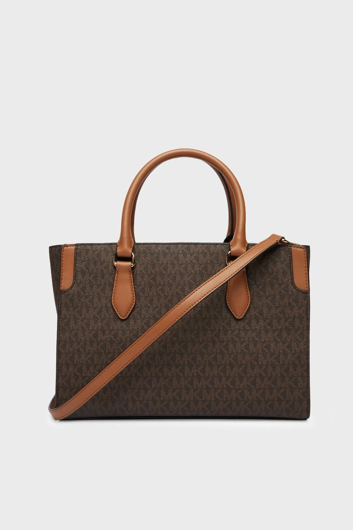 Michael Kors Ayarlanabilir ve Çıkarılabilir Askılı 30R6GQ6S2B252 Bayan Çanta 30R6GQ6S2B 252 KAHVE - 3