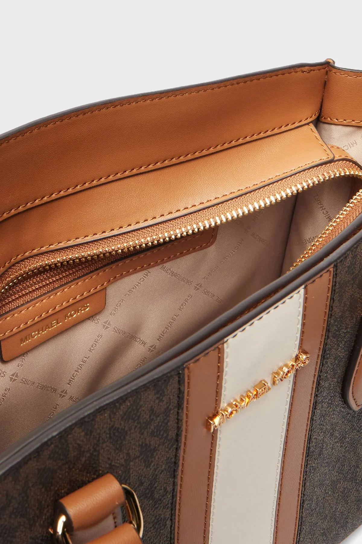 Michael Kors Ayarlanabilir ve Çıkarılabilir Askılı 30R6GQ6S2B252 Bayan Çanta 30R6GQ6S2B 252 KAHVE - 5