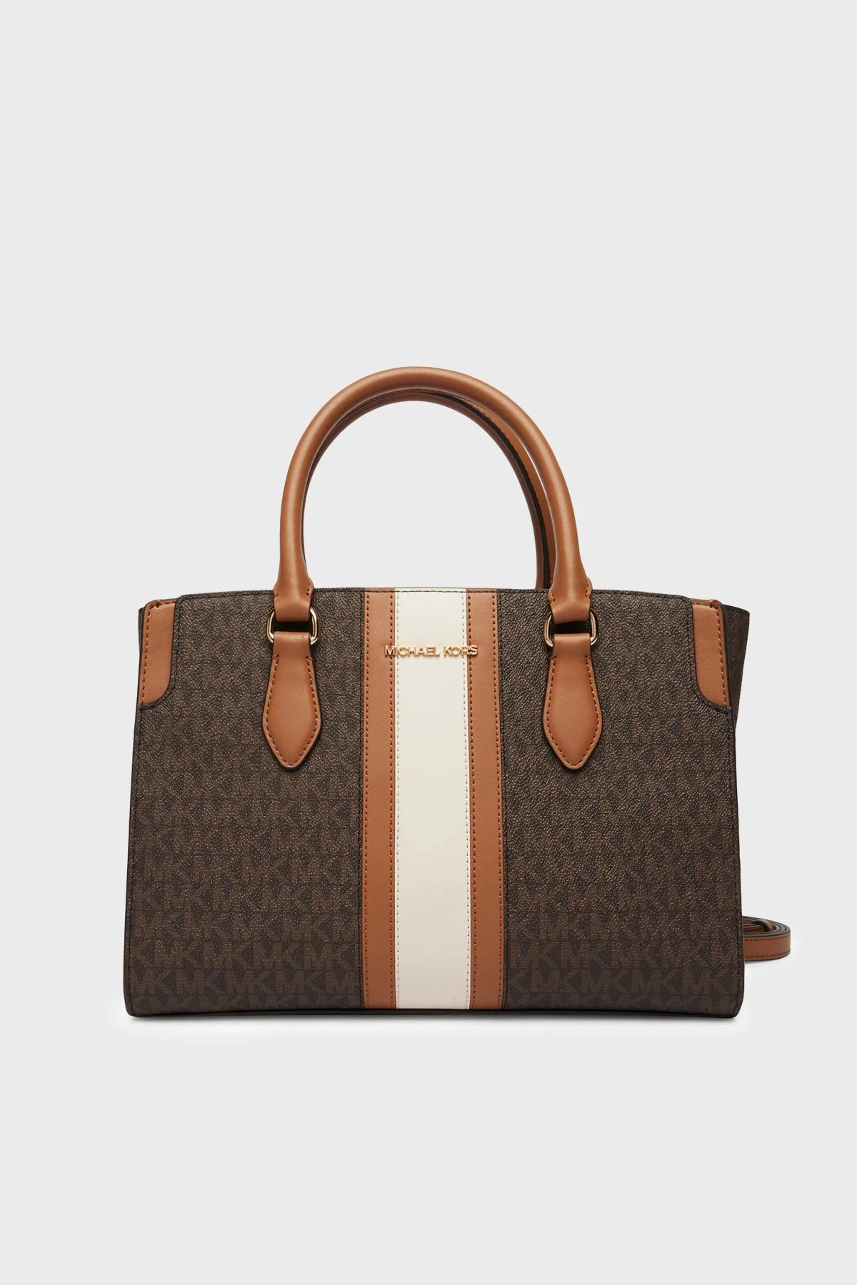 Michael Kors Ayarlanabilir ve Çıkarılabilir Askılı 30R6GQ6S2B252 Kadın Çanta 30R6GQ6S2B 252 KAHVE - 1