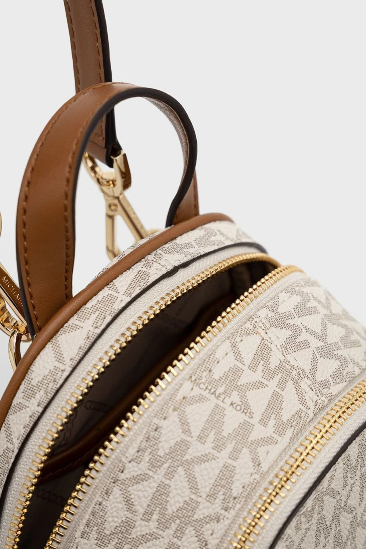 Michael Kors Çıkarılabilir Askılı 30S7GEZB1V150 Bayan Sırt Çantası 30S7GEZB1V 150 EKRU - 6