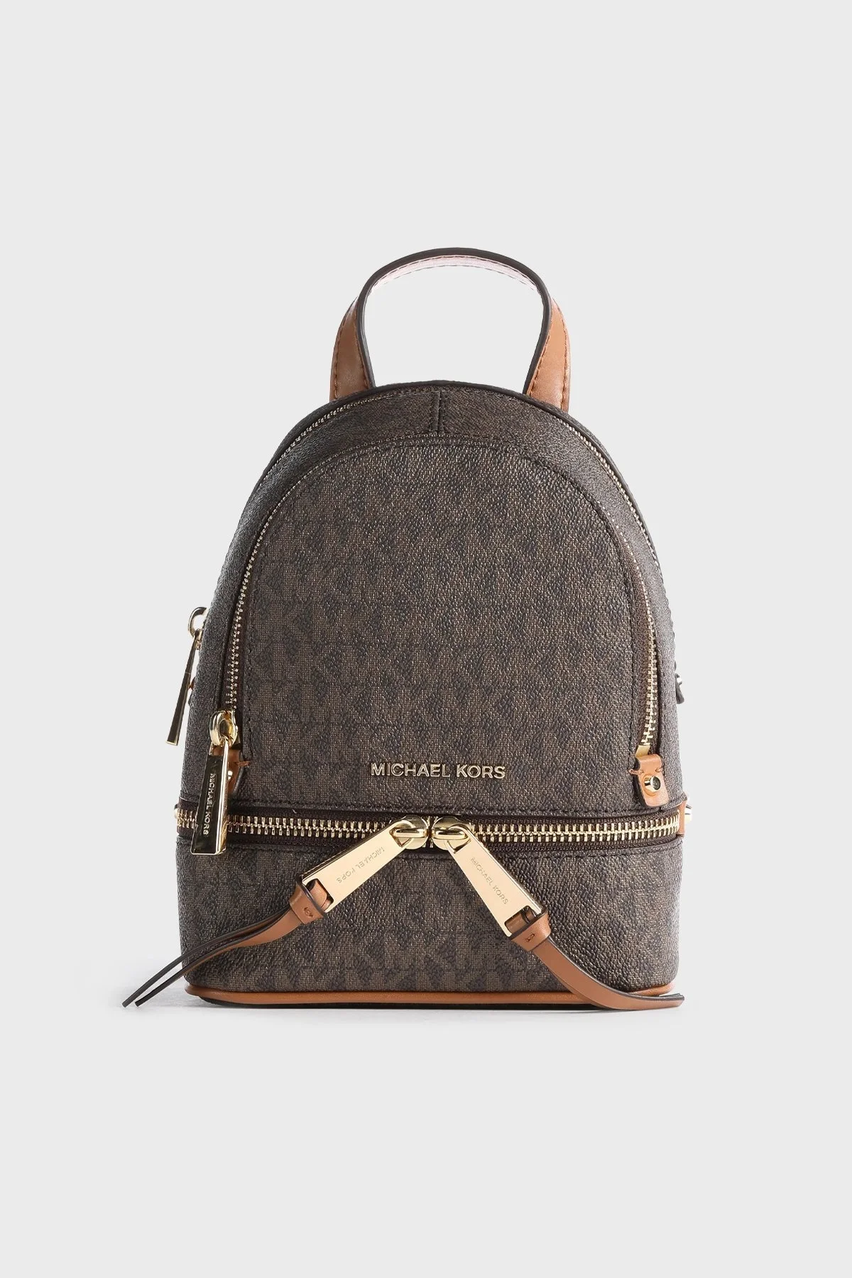 Michael Kors Çıkarılabilir Askılı 30S7GEZB1V200 Bayan Sırt Çantası 30S7GEZB1V 200 KAHVE - 1