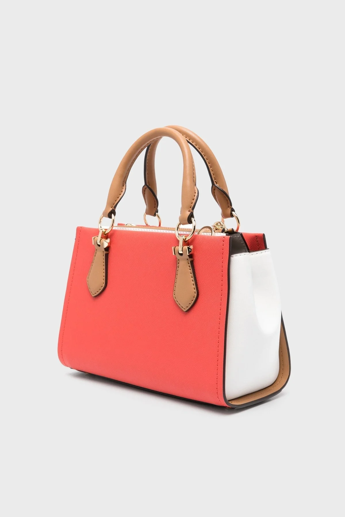 Michael Kors Çıkarılabilir Askılı Hakiki Deri 32S2G6AC1T982 Bayan Çanta 32S2G6AC1T 982 MERCAN - 3