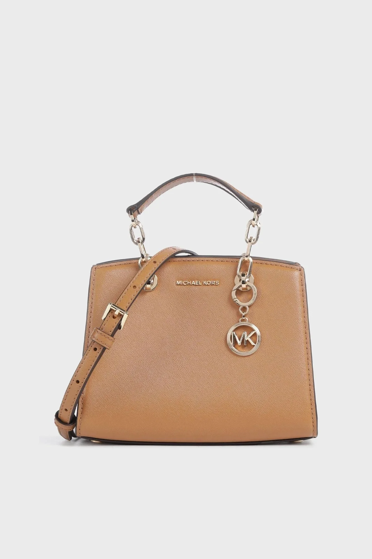 Michael Kors Çıkarılabilir Askılı Hakiki Deri 32S4GCYC1T174 Bayan Çanta 32S4GCYC1T 174 TABA - 1