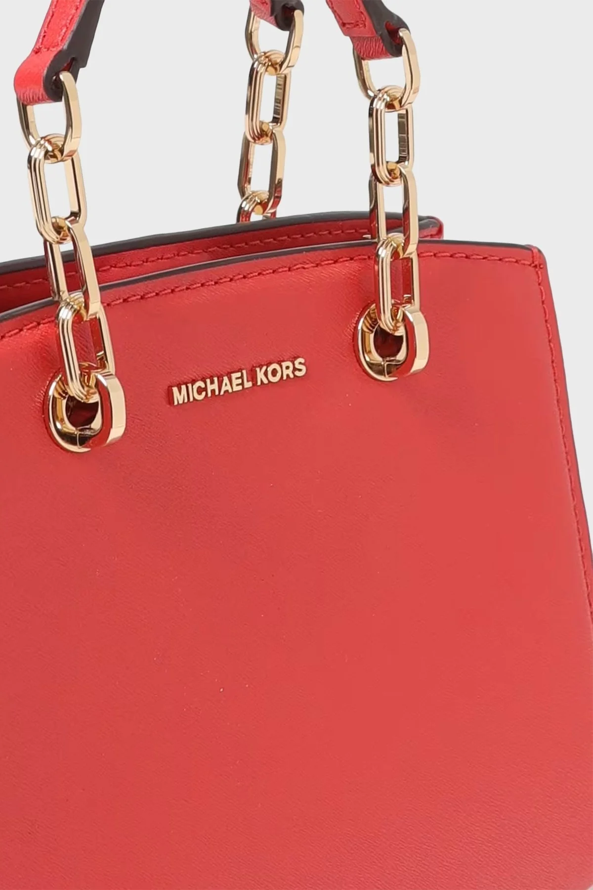 Michael Kors Çıkarılabilir Askılı Hakiki Deri 32S4GCYC1T886 Bayan Çanta 32S4GCYC1T 886 KIRMIZI - 8