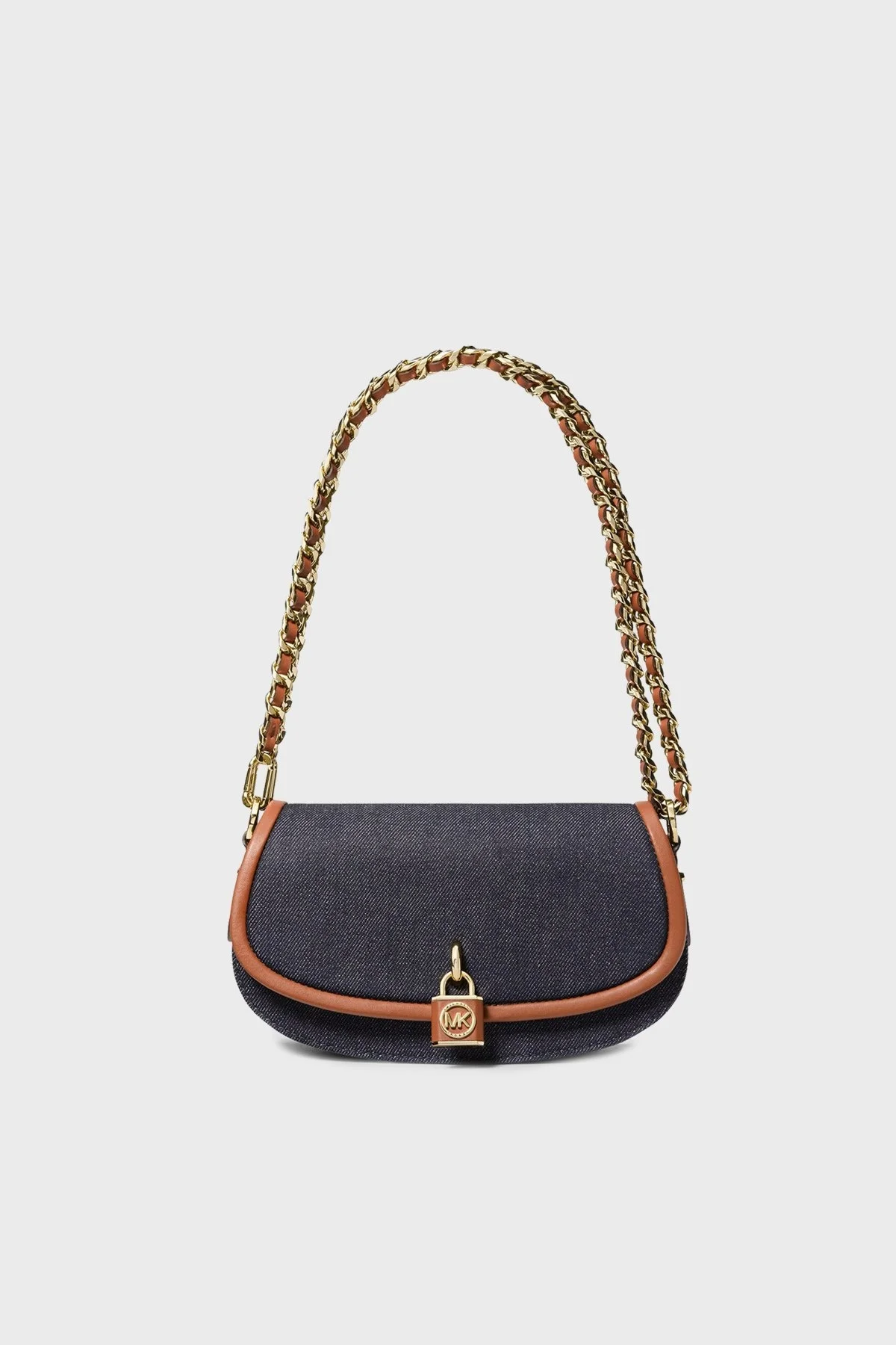 Michael Kors Çıkarılabilir Askılı Mini 30F3GIMM1C998 Bayan Çanta 30F3GIMM1C 998 LACİVERT - 4