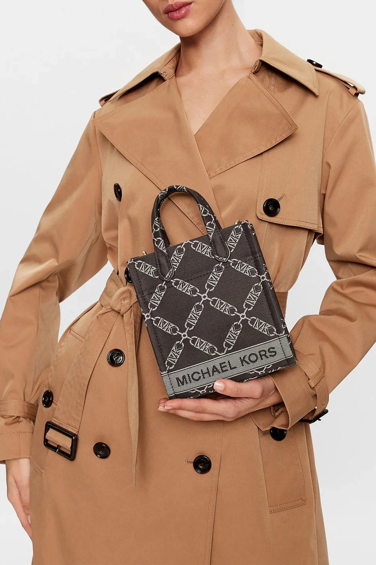 Michael Kors Çıkarılabilir Omuz Askılı 32F3G3GC0J240 Bayan Çanta 32F3G3GC0J 240 KAHVE - 2