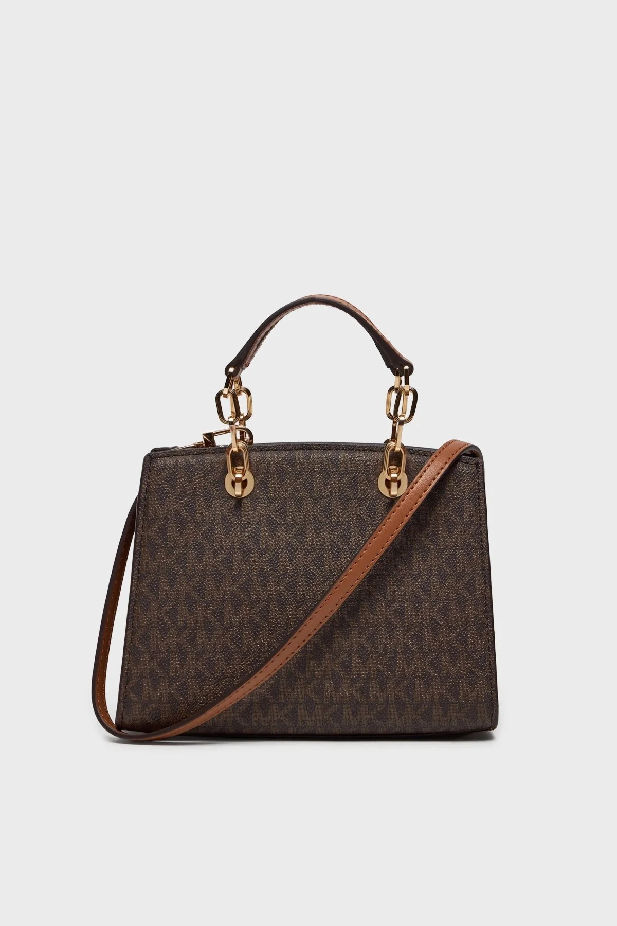 Michael Kors Çıkarılabilir Omuz Askılı 32S4GCYC1B252 Bayan Çanta 32S4GCYC1B 252 KAHVE - 4