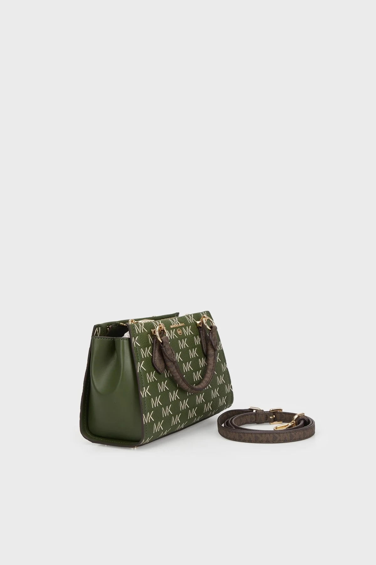 Michael Kors Çıkarılabilir Uzatma Askılı 32F3G6AC1L386 Bayan Çanta 32F3G6AC1L 386 YEŞİL - 2