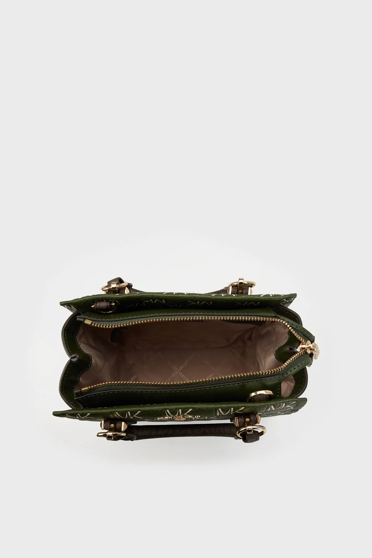 Michael Kors Çıkarılabilir Uzatma Askılı 32F3G6AC1L386 Bayan Çanta 32F3G6AC1L 386 YEŞİL - 4