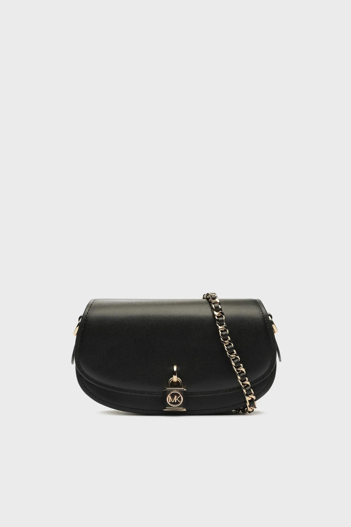 Michael Kors Çıkarılabilir Zincirli Omuz Askılı Hakiki Deri 30F3GIMM1L001 Bayan Çanta 30F3GIMM1L 001 SİYAH - 1
