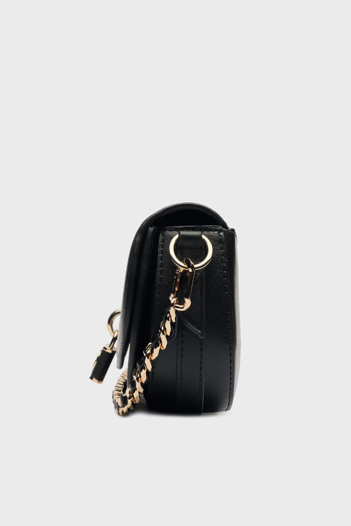 Michael Kors Çıkarılabilir Zincirli Omuz Askılı Hakiki Deri 30F3GIMM1L001 Bayan Çanta 30F3GIMM1L 001 SİYAH - 3