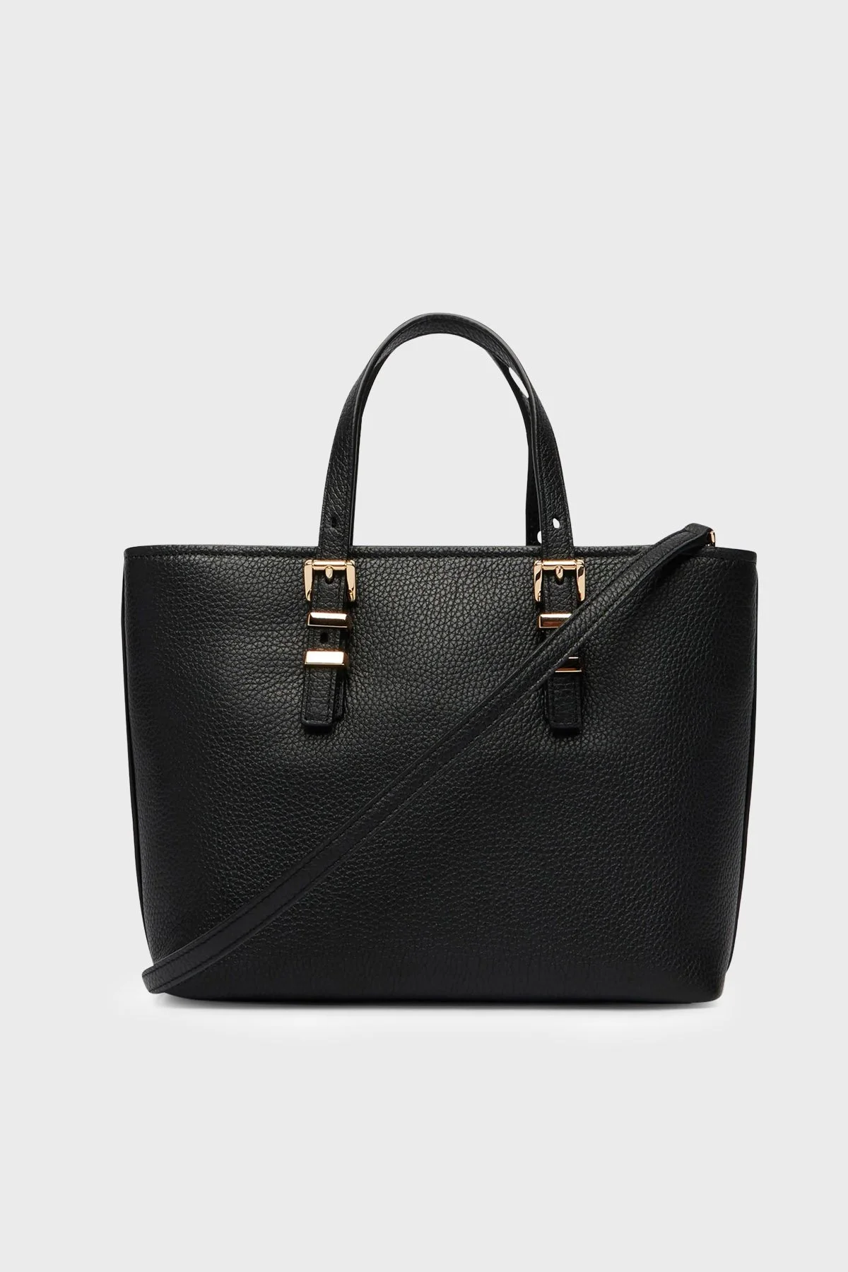 Michael Kors Deri Çıkarılabilir Askılı 32S6GQNC1L001 Kadın Çanta 32S6GQNC1L 001 Siyah - 3