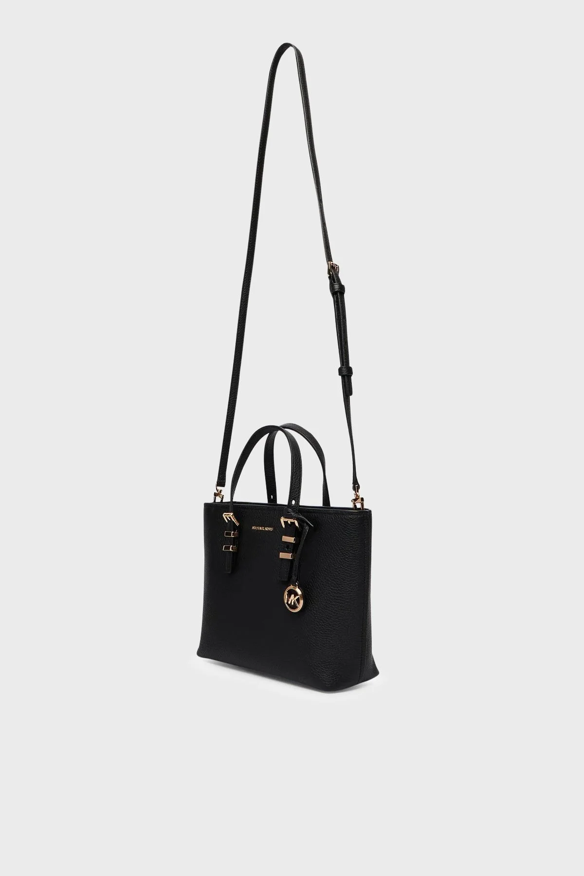 Michael Kors Deri Çıkarılabilir Askılı 32S6GQNC1L001 Kadın Çanta 32S6GQNC1L 001 Siyah - 4