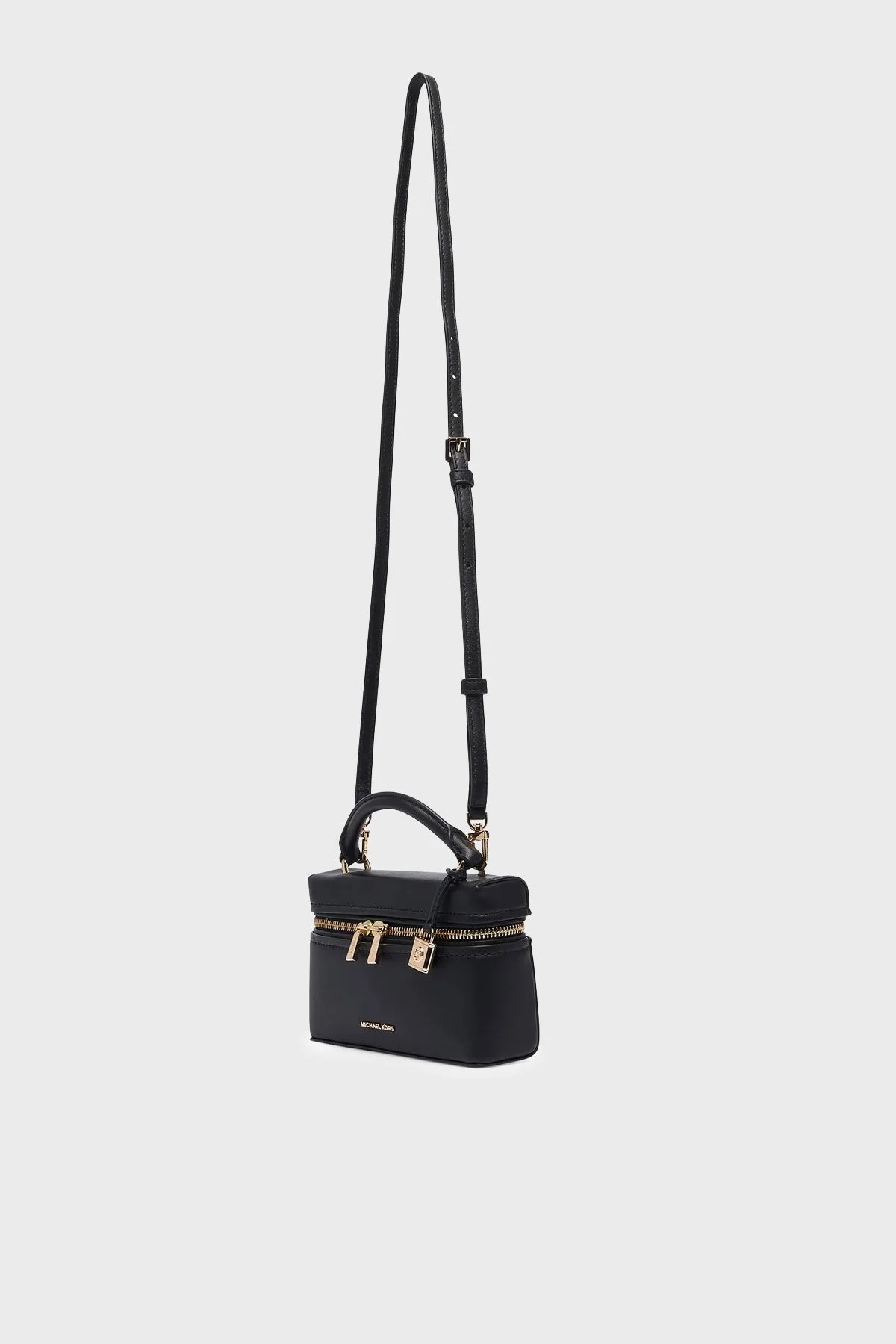 Michael Kors Deri Çıkarılabilir Askılı Mini 32S6GQ1C0L001 Kadın Çanta 32S6GQ1C0L 001 Siyah - 4