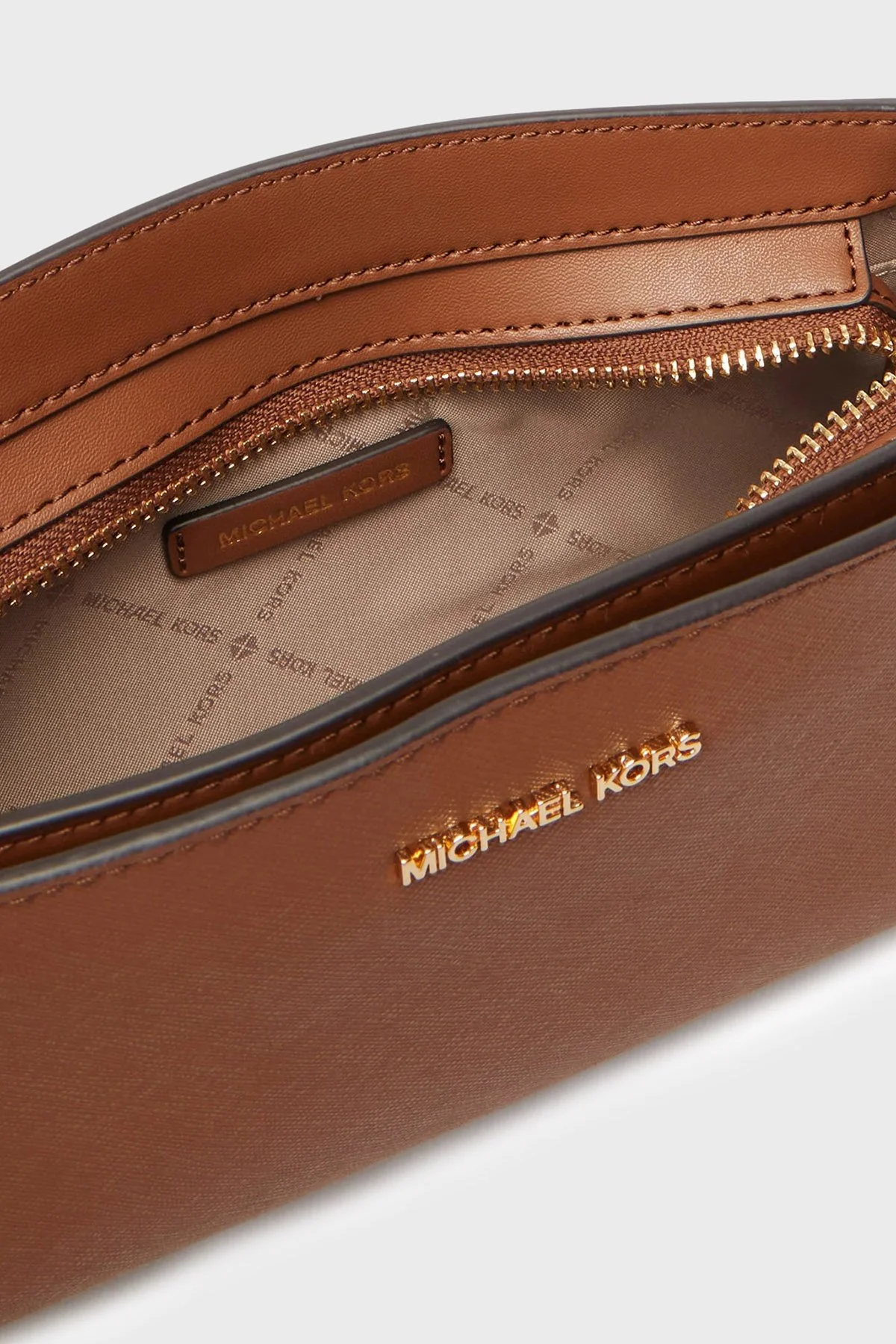 Michael Kors Deri Logolu Ayarlanabilir Askılı 32R6GQ6C1L 230 Kadın Çanta 32R6GQ6C1L 230 TABA - 6