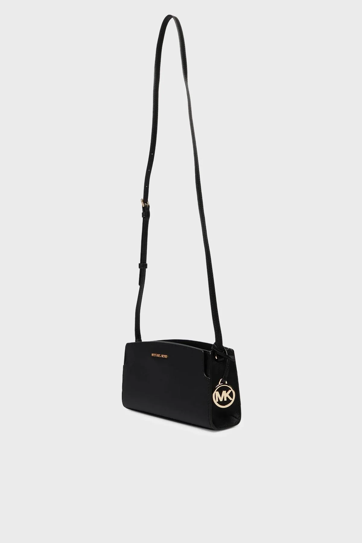 Michael Kors Deri Logolu Ayarlanabilir Askılı 32R6GQ6C1L001 Bayan Çanta 32R6GQ6C1L 001 SİYAH - 4