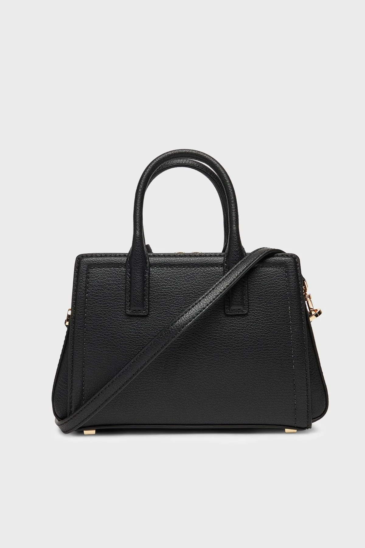 Michael Kors Deri Logolu Ayarlanabilir ve Çıkarılabilir Askılı 32F5G9IC0L001 Bayan Çanta 32F5G9IC0L 001 SİYAH - 3