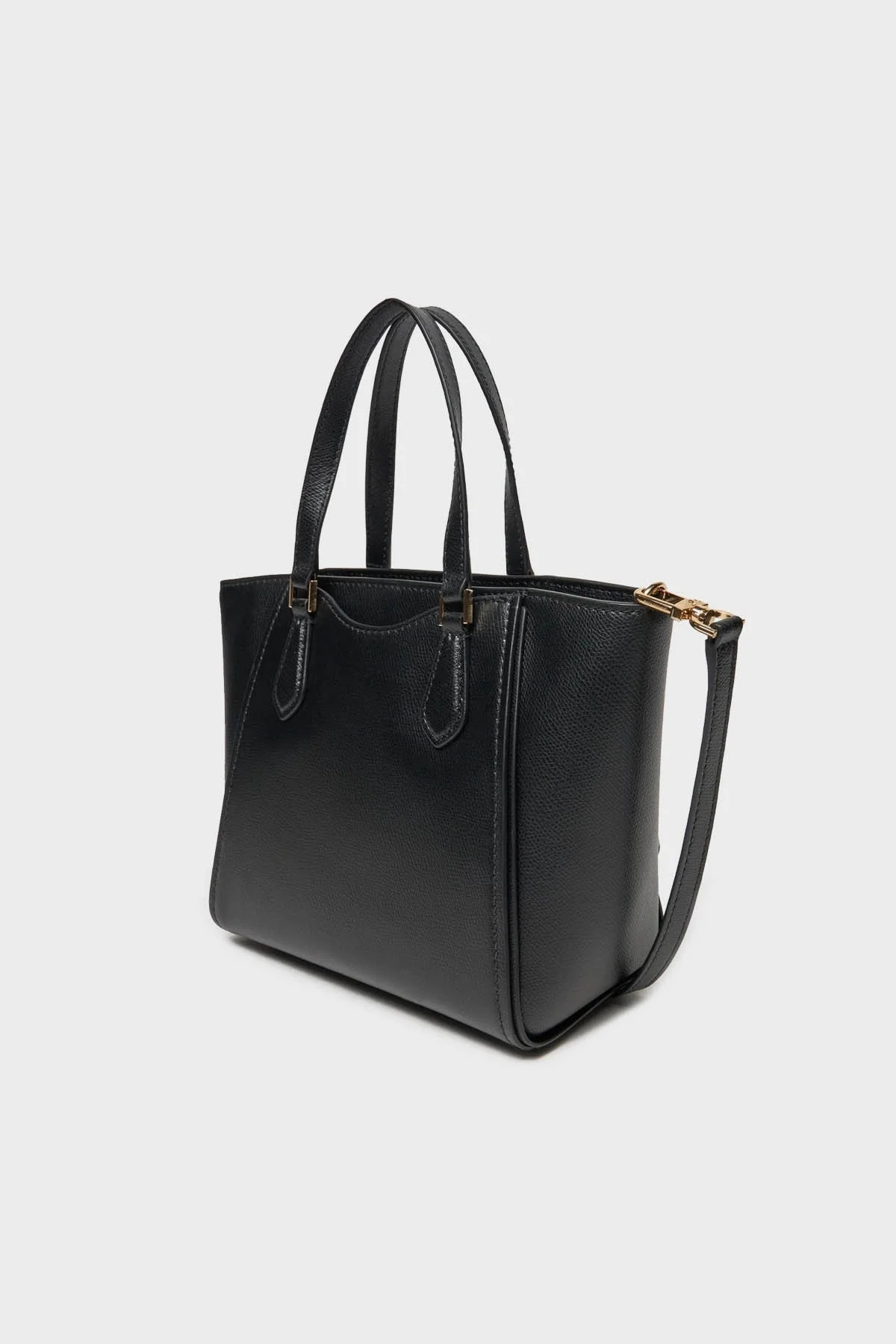Michael Kors Deri Logolu Çıkarılabilir Askılı 32F4GTBC1L001 Bayan Çanta 32F4GTBC1L 001 SİYAH - 8