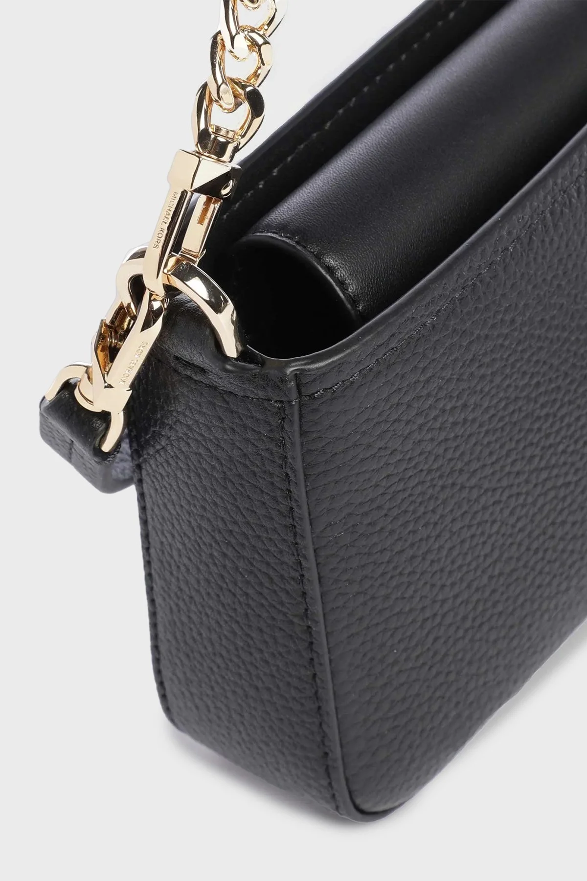 Michael Kors Deri Logolu Çıkarılabilir Askılı 32S5GYTU1L001 Kadın Çanta 32S5GYTU1L 001 SİYAH - 4