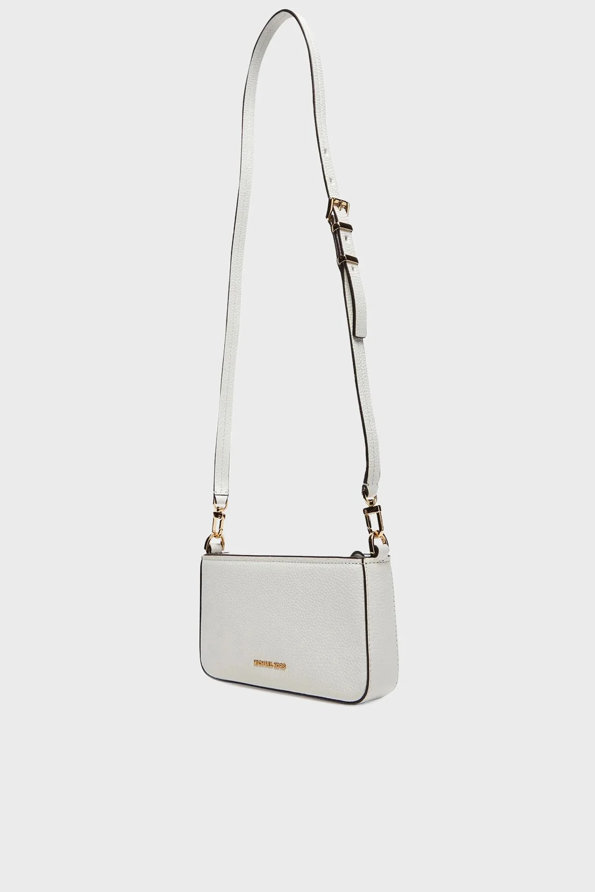 Michael Kors Deri Logolu Çıkarılabilir Askılı 32S5GYTU1L085 Kadın Çanta 32S5GYTU1L 085 BEYAZ - 3