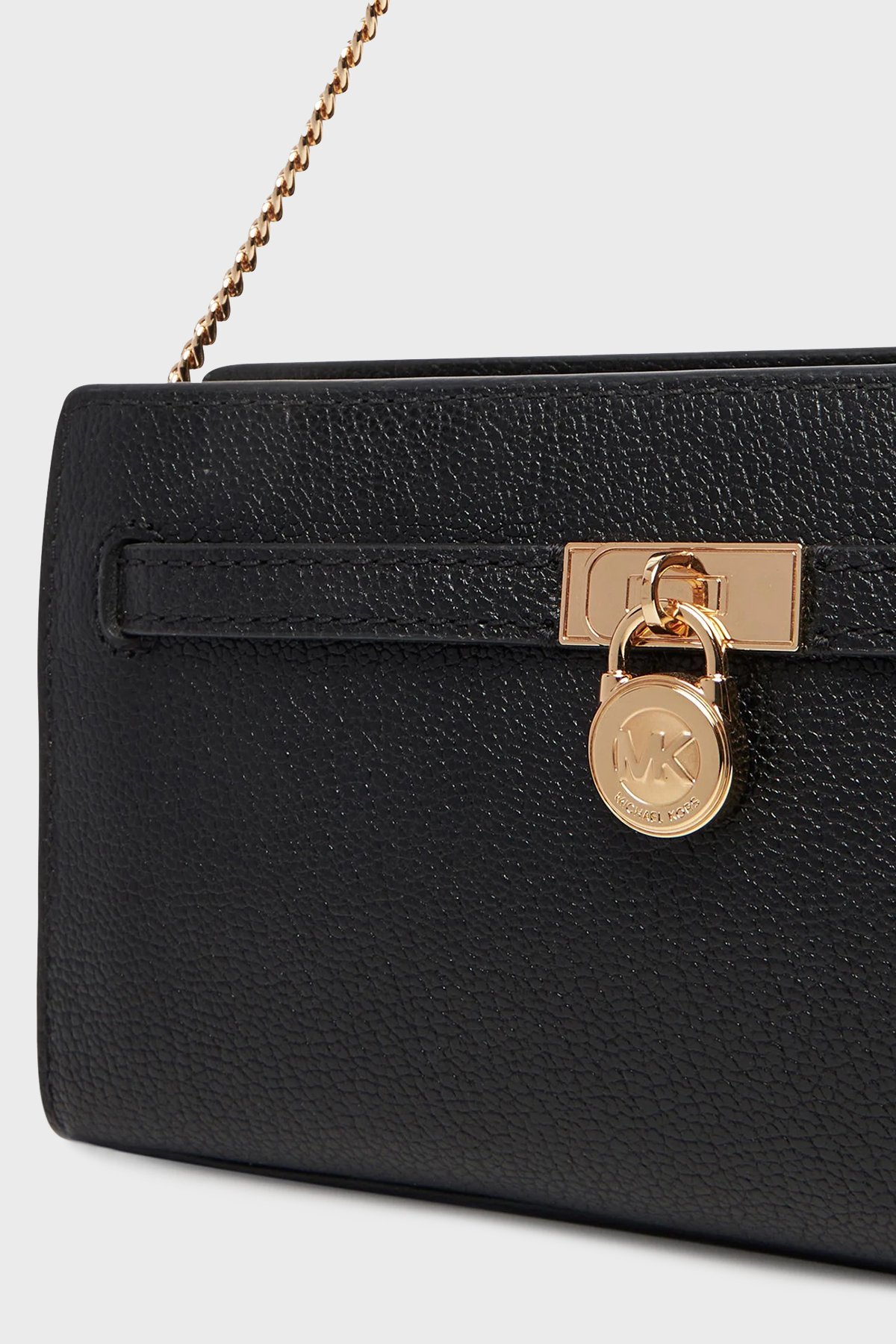 Michael Kors Deri Logolu Çıkarılabilir Zincir Askılı Small