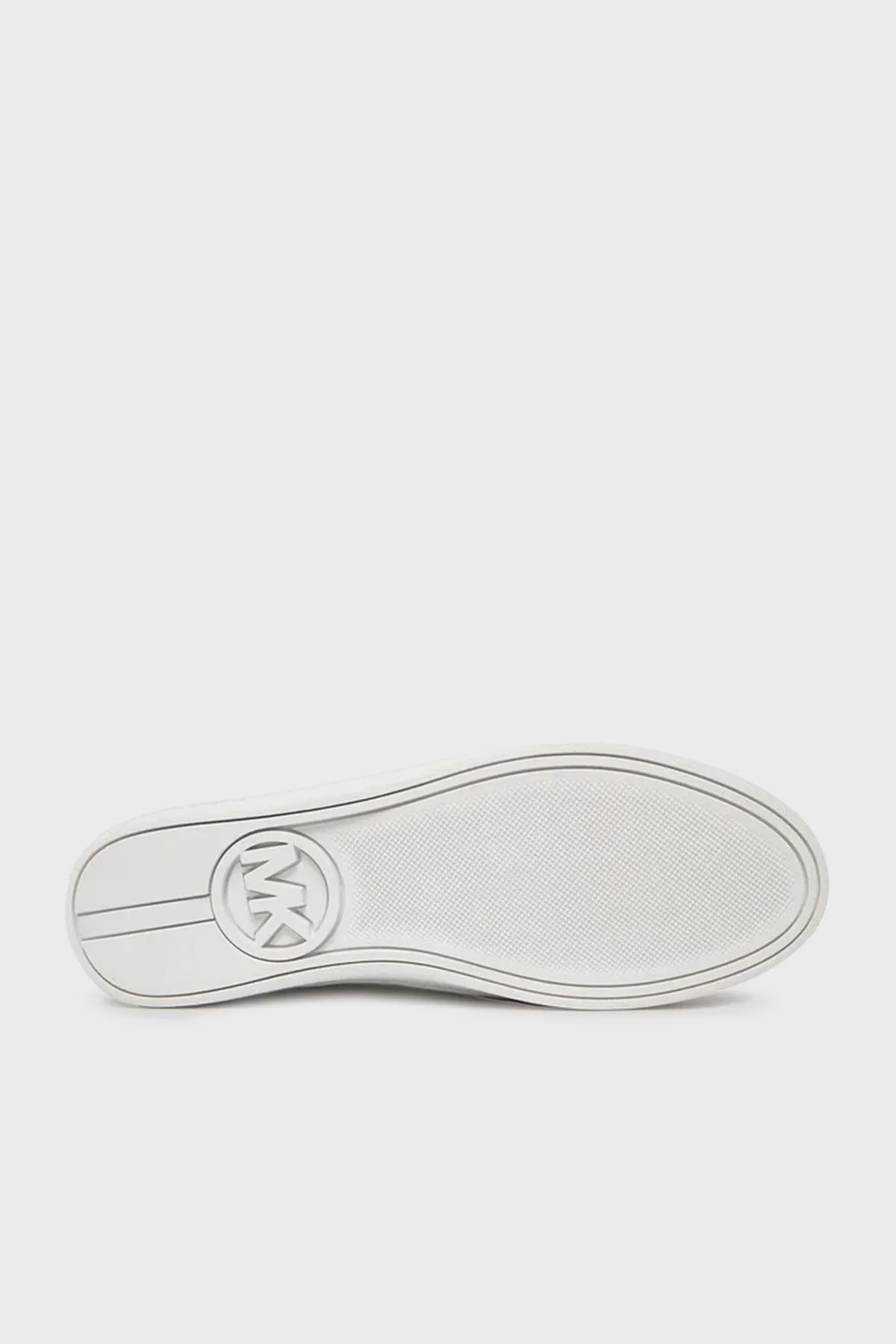 Michael Kors Deri Logolu Fermuarlı Sneaker 43R4KTFP2L740 Kadın Ayakkabı 43R4KTFP2L 740 BEYAZ - 6