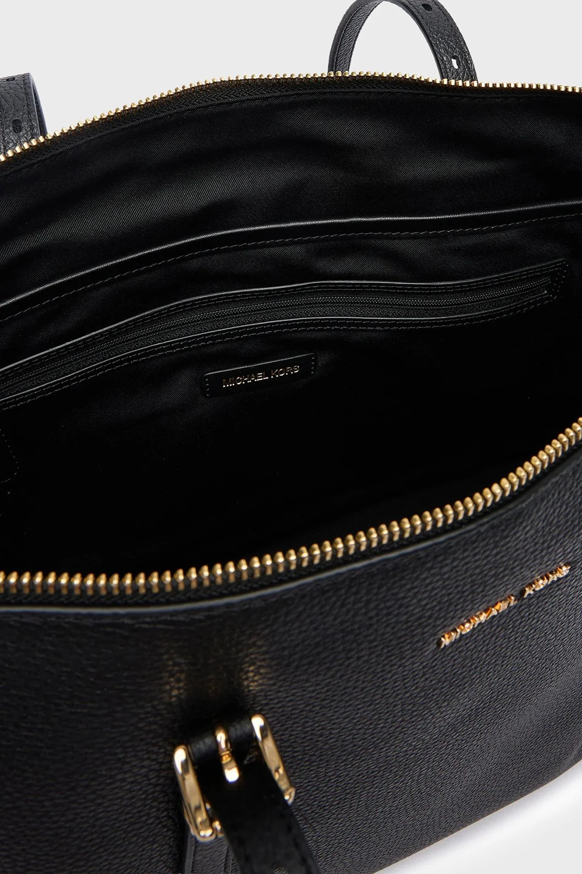 Michael Kors Deri Omuz Askılı 30T6GQNT7L001 Kadın Çanta 30T6GQNT7L 001 Siyah - 5